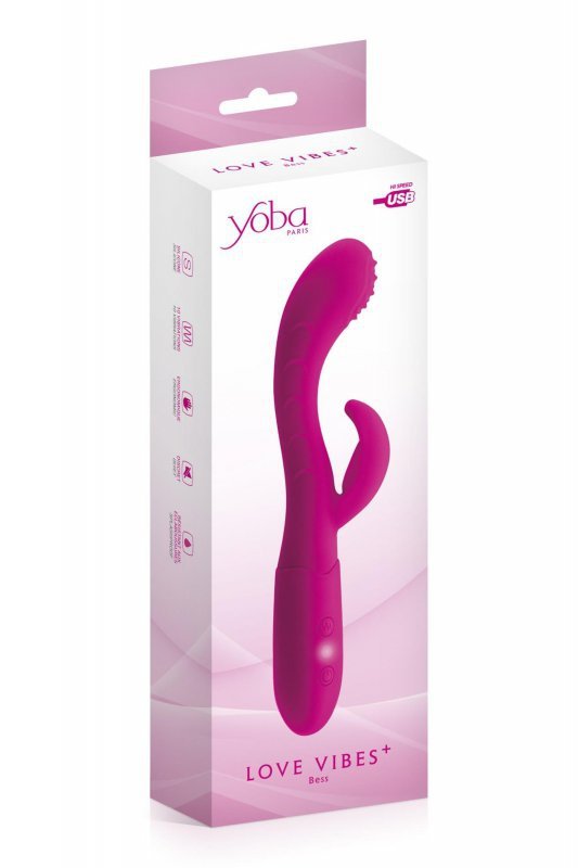 RABBIT YOBA + BESS VIBRATOR RABBIT USB