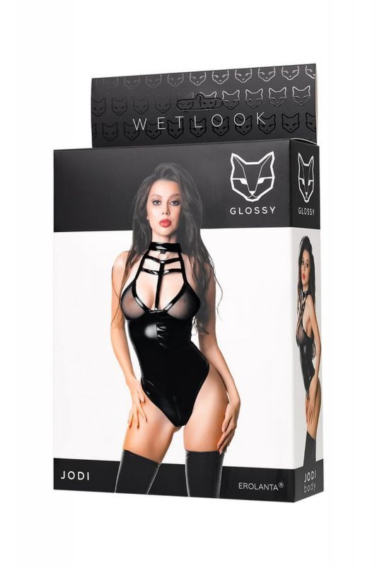 Wetlook body Jodi - black M