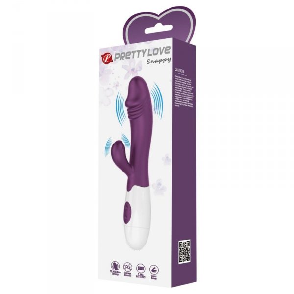 PRETTY LOVE - Snappy dark purple, 30 vibration functions