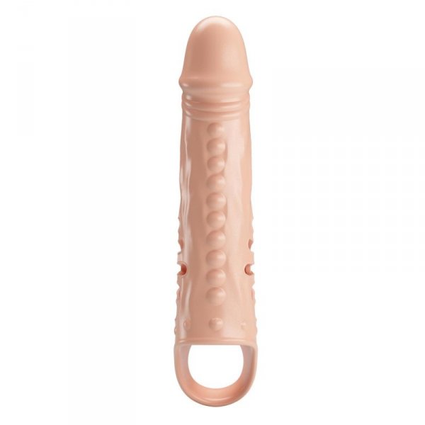 PRETTY LOVE - PENIS SLEEVE, TPE,3 removeable 1 inch extenders