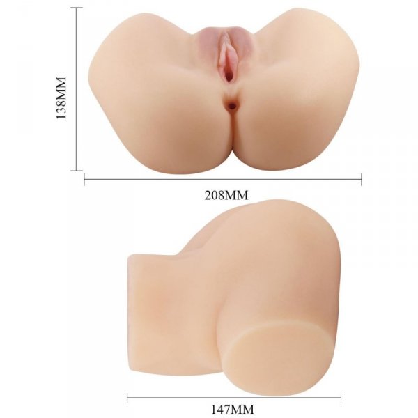 CRAZY BULL - Hailey, Vibration Double holes  TPR ABS