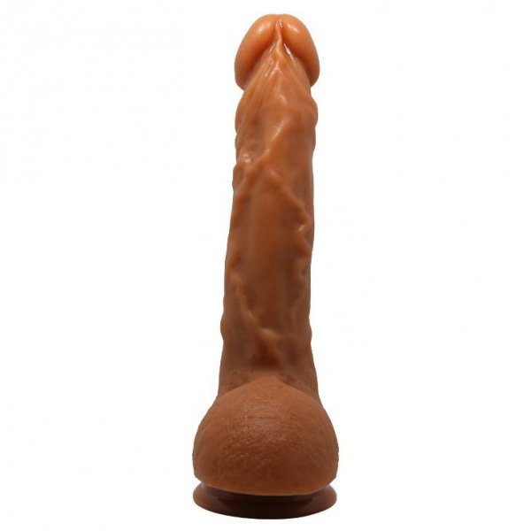 Realistyczne jasnobrązowe dildo BAILE JASON 