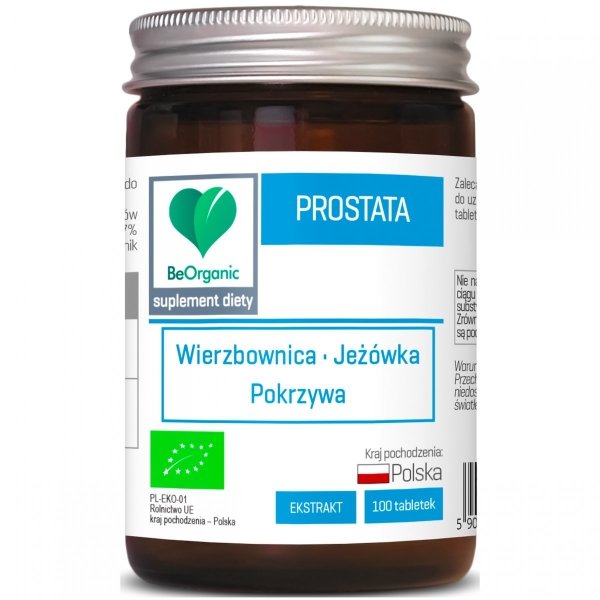 BeOrganic BIO PROSTATA 100T VEGE BEZ LAKTOZY
