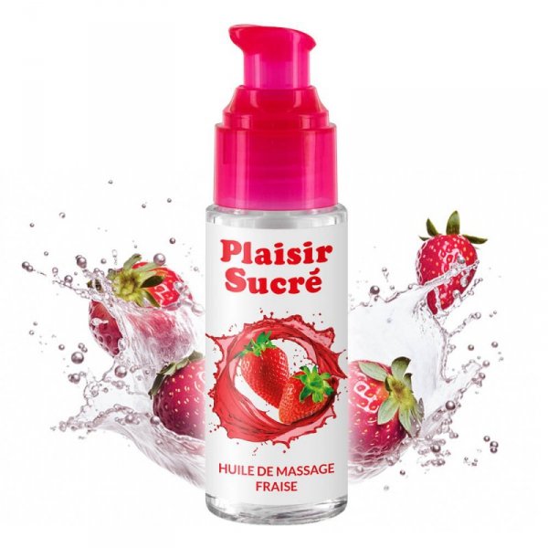 Olejek o zapachu truskawkowym 50 ml, masaż całego ciała. Wydajny