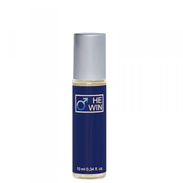 Perfumy męskie, mocne, podniecający zapach. He Win for men, roll-on, 10 ml