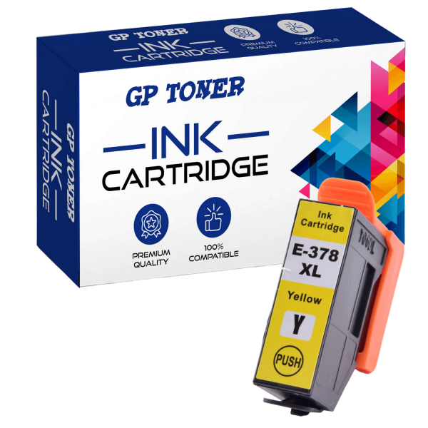Tusz do Epson 378XL XP-8000 8005 8500 8505 8600 8605 15000 GP-E378XL Y