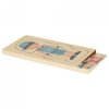 Puzzle drewniane warstwowe budowa ciała montessori chłopiec