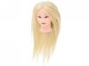 Główka głowa treningowa fryzjerska naturalne włosy blond