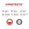 Taśma ogrodzeniowa ROLKA 26mb BASIC 19cm PROTECTO™ GRAFIT