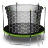 Trampolina ogrodowa 10ft/312cm z siatką wewnętrzną i drabinką Neo-Sport