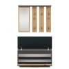 Garderoba Parma PARMA ANTRACYT ARTISAN