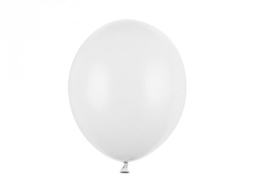 Balony Strong Pastel Pure biały 30cm 100 sztuk