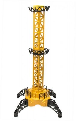 Dźwig Żuraw budowlany zdalnie sterowany  RC z hakiem 4CH 128cm