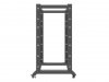 Lanberg Stojak Open rack 32U 600x1000 czarny