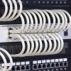 Qoltec Przepust szczotkowy do szaf RACK 19 | 1U
