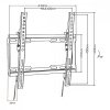 Maclean Uchwyt do TV 32-70'' 45kg MC-412 VESA 400x400