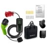 Qoltec Mobilna ładowarka do samochodu elektrycznego EV z regulacją 2w1  Typ2 | 7kW | CEE 3 PIN | 230V | LCD | Przenośna | Wallbo