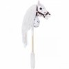 Tootiny Koń na kiju Hobby Horse HOPPIHORSE A3 Leopard - biały, maść tarantowata