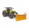 BRUDER Traktor Claas Axion 950 z pługiem do śniegu