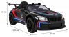 BMW M6 GT3 Auto na akumulator dla dzieci Czarny