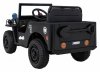 Autko Wojskowe Retro dla dzieci Czarny + Napęd 4x4