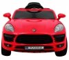 Autko Turbo-S na akumulator dla dzieci Czerwony Suv + Pilot