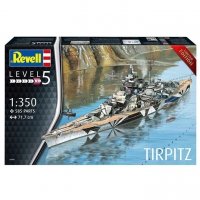Model plastikowy statek Tirpitz 1:350 