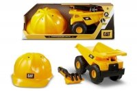 Wywrotka/spychacz + kask światło dźwięk 