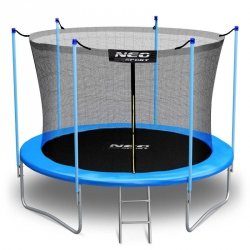Trampolina ogrodowa 6ft/183cm z siatką wewnętrzną i drabinką