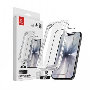 Szkło hartowane EasyShield 2-Pack - iPhone 17 / iPhone 17 Pro / iPhone 16 Pro (2 sztuki)