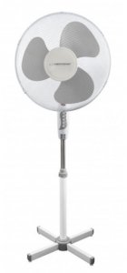 Esperanza Wentylator stojący Hurricane biało-szary