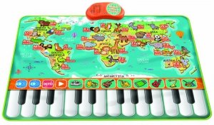 Mata Muzyczna Keyboard Świat Zwierząt