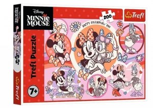 Puzzle 200 Zwyczaje Myszki Minni TREFL