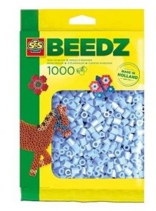 Koraliki do prasowania jasnoniebieskie 1000szt