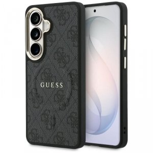 GUESS futerał do SAMSUNG S26 GUHMS26SP4MSEGCK (4G Embossed Ring MagSafe) czarny