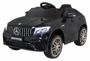 Mercedes Benz GLC63S dla dzieci Czarny Suv + Pilot + Napęd 4x4