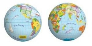 John Piłka winylowa Globus 23cm