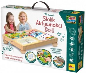 Montessori Biurko aktywności 3w1
