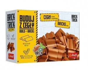 Brick Trick - Cegły dachówki 40szt TREFL