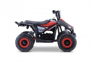 Quad HIPERFECT na akumulator Czerwony 35km/h + Silnik 1000W + Koła pompowane + Regulacja siedzenia