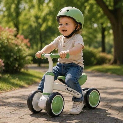 Rowerek biegowy Trike Fix Tiny V2 rower jeździk zielony