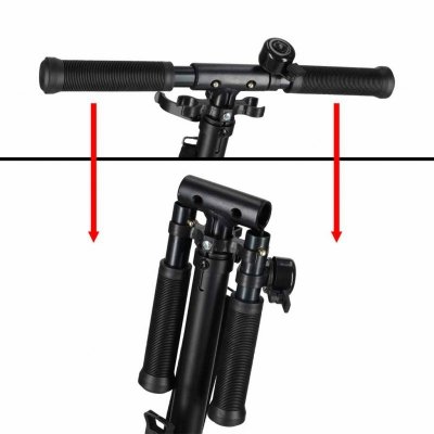 Hulajnoga miejska Trike Fix składana koła 200mm czarno-fioletowa