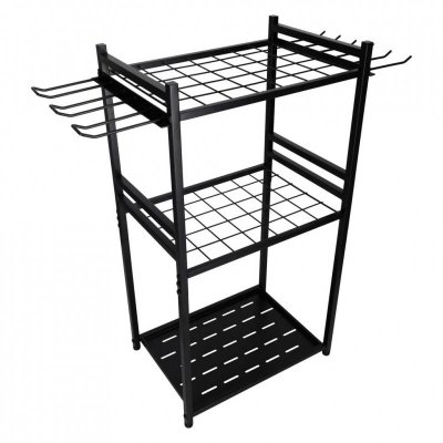 Stojak LUARO na narzędzia ogrodowe grabie łopaty miotły organizer warsztatowy