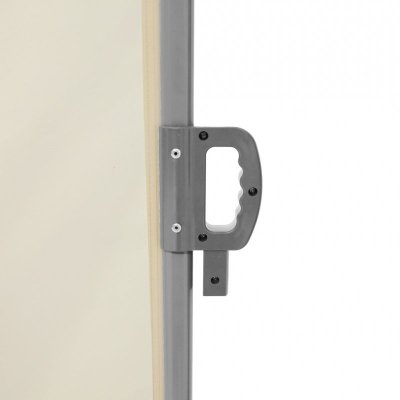 Markiza narożna boczna tarasowa LUARO parawan zwijany 180 x 620 cm beżowy