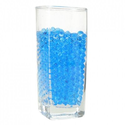 Kulki żelowe wodne hydrożelowe do pistoletu kwiatów niebieskie 250g 50 000szt. 7-8mm