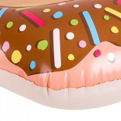 BESTWAY 36188 Kółko do pływania koło dmuchane donut brązowe  107cm max 100 kg