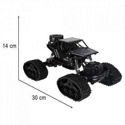 Samochód zdalnie sterowany na pilota RC Rock Crawler 4x4 LHC012 auto 2w1 czarny