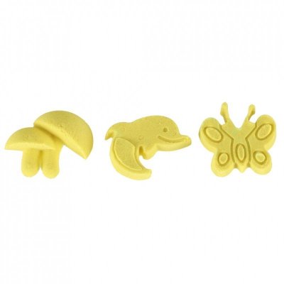 Piasek kinetyczny 1kg w woreczku żółty
