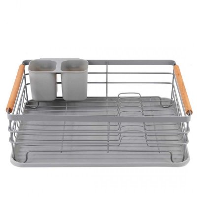 SUSZARKA DO NACZYŃ Z OCIEKACZEM I TACĄ E-8087