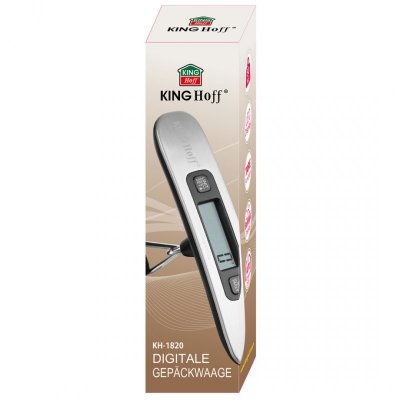 ELEKTRONICZNA WAGA BAGAŻOWA 1-50kg KINGHOFF KH-1820